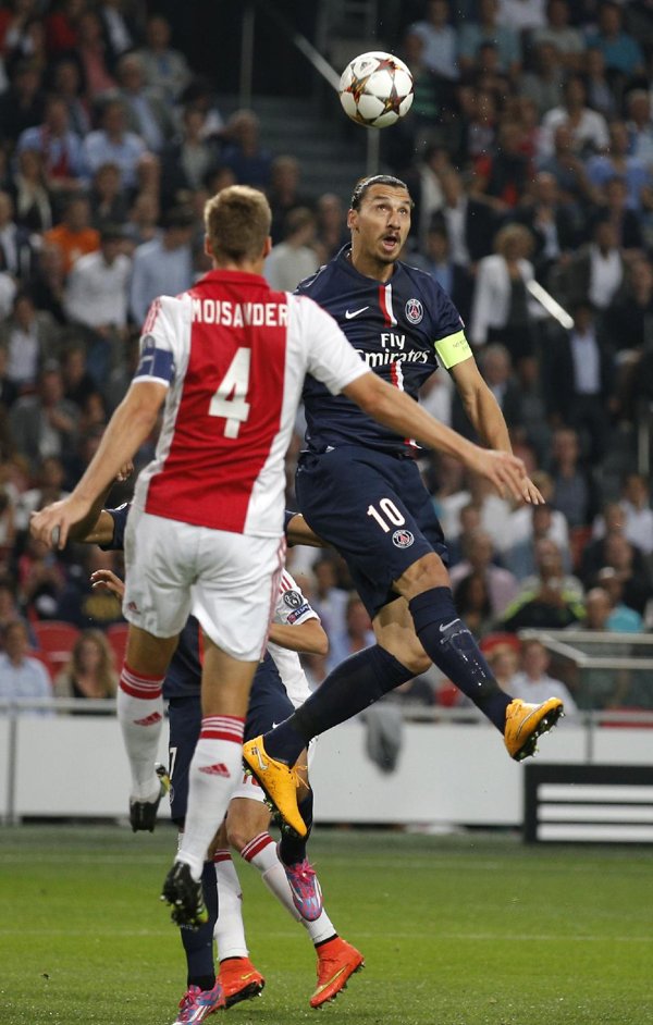 زلاتان ایبراهیموویچ|آژاکس 1-1 پاریس سن ژرمن / لیگ قهرمانان