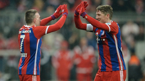 فرانک ریبری - باشتین شواینشتایگر|بایرن مونیخ 4 - 1 کلن / بوندسلیگا