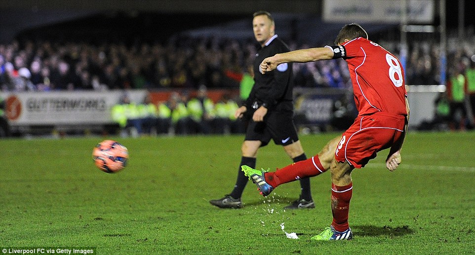 استیون جرارد|اِی اِف سی ویمبلدون 1 - 2 لیورپول / جام حذفی