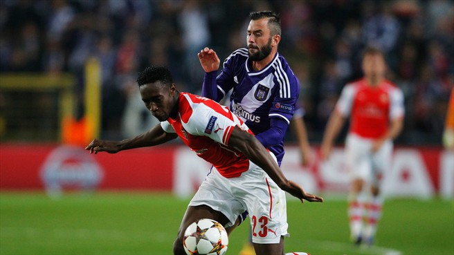 دنی ولبک|اندرلخت 1-2 آرسنال / لیگ قهرمانان