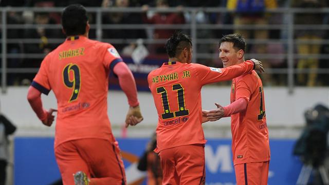 لیونل مسی|اِیبار 0 - 2 بارسلونا / لالیگا