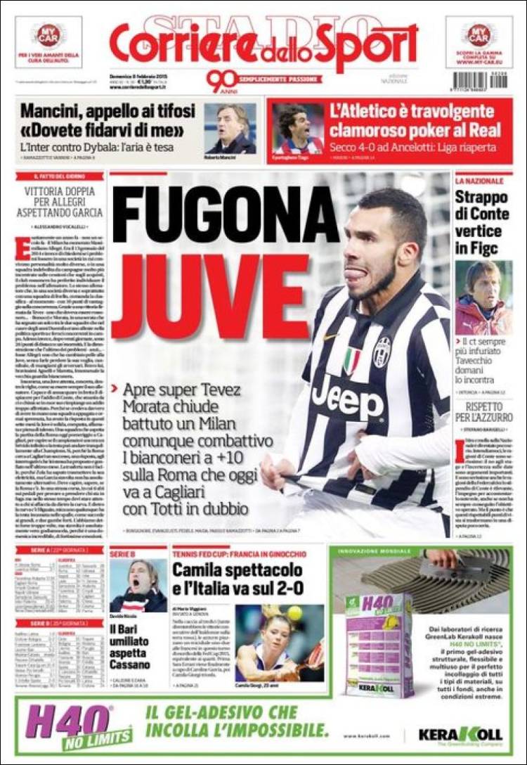 کوریه‌ره دلو اسپورت