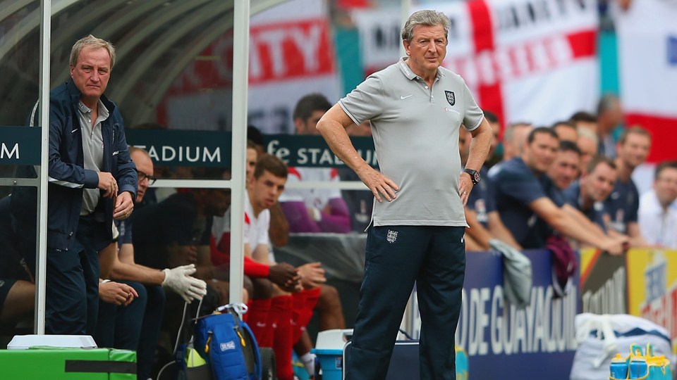 روی هاجسون|عکس العمل روی هاجسون در بازی مقابل اکوادور.