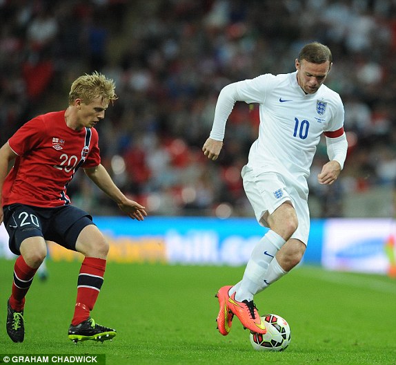 وین رونی|انگلیس 1-0 نروژ / دیدار دوستانه