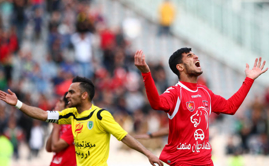 حسرت بازیکن پرسپولیس|پرسپولیس تهران 2 - 2 راه آهن / لیگ برتر