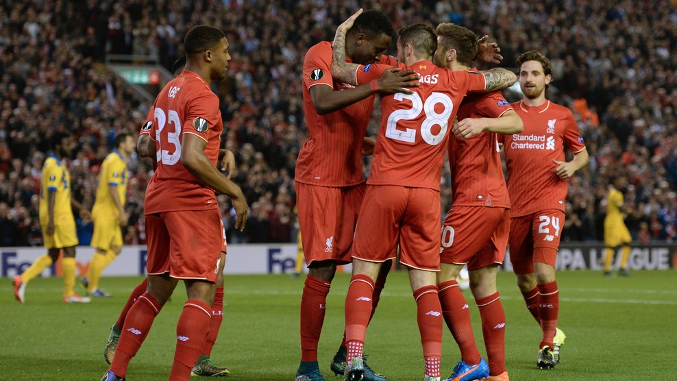 آدم لالانا|لیورپول 1 - 1 سیون / لیگ اروپا