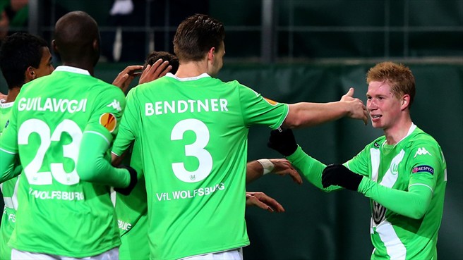 ˣ کوین دی بروین|وولفسبورگ 3 - 1 اینترمیلان / لیگ اروپا