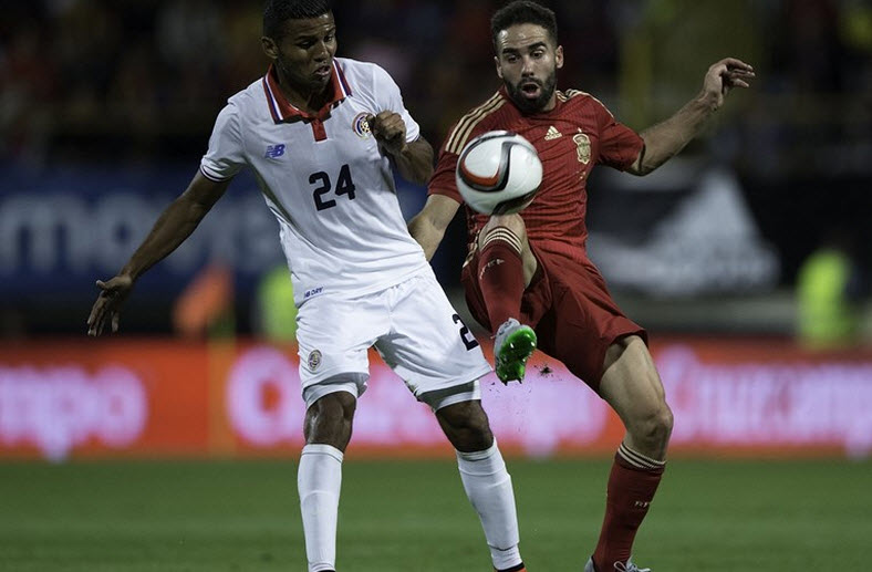 دانیل کارواخال|اسپانیا 2 - 1 کاستاریکا / دیدار دوستانه