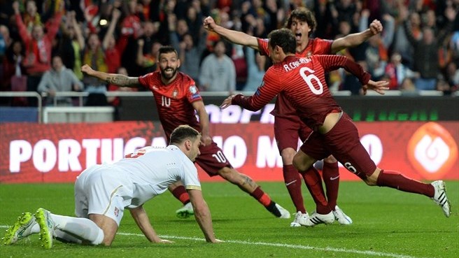 ریکاردو کاروالیو|پرتغال 2 - 1 صربستان / یورو 2016