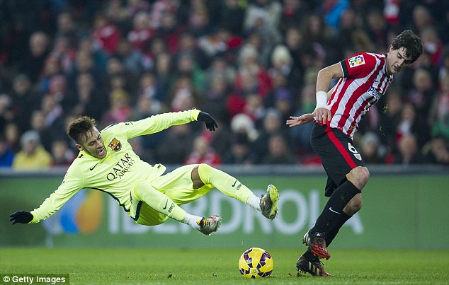 نیمار|اتلتیک بیلبائو 2 - 5 بارسلونا / لالیگا