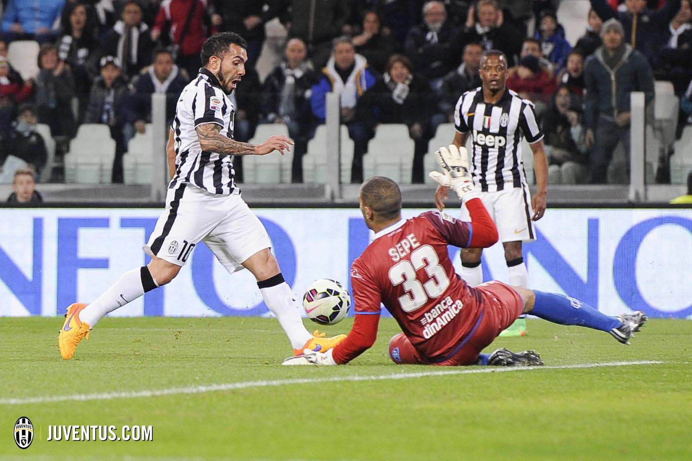 کارلوس توز|یوونتوس 2 - 0 اِمپولی / سری آ