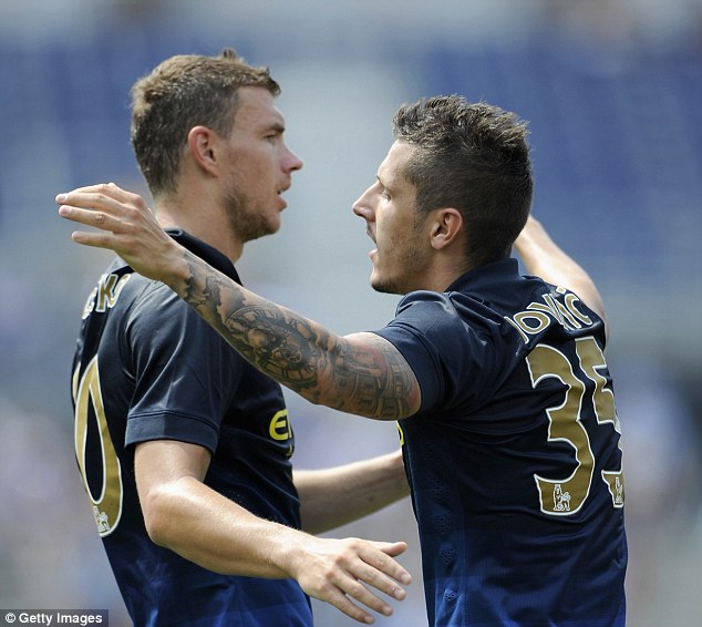 استوان یووتیچ - ادین ژکو|منچسترسیتی 2-2 المپیاکوس / گینس کاپ