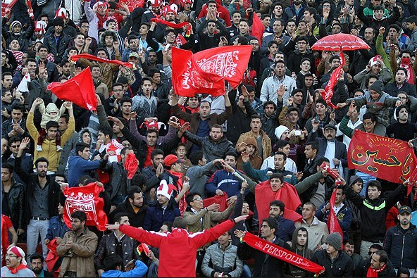 هواداران پرسپولیس|پدیده مشهد 0 - 1 پرسپولیس تهران / لیگ برتر
