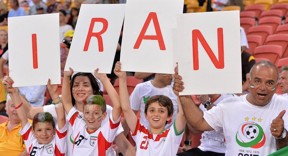هواداران پرشور ایرانی|ایران 1 - 0 امارات / جام ملت های آسیا 2015
