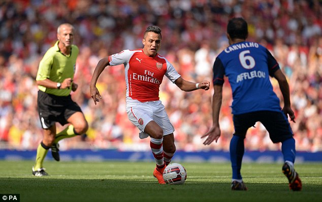 الکسیس سانچز|موناکو 1-0 آرسنال / امیریتس کاپ