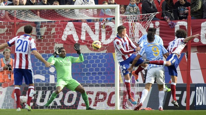 تیاگو|اتلتیکو مادرید 3 - 1 مالاگا / لالیگا