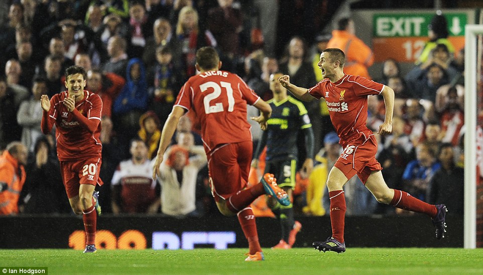 جردن روزیتر|لیورپول 2-2 میلزبورو / جام اتحادیه