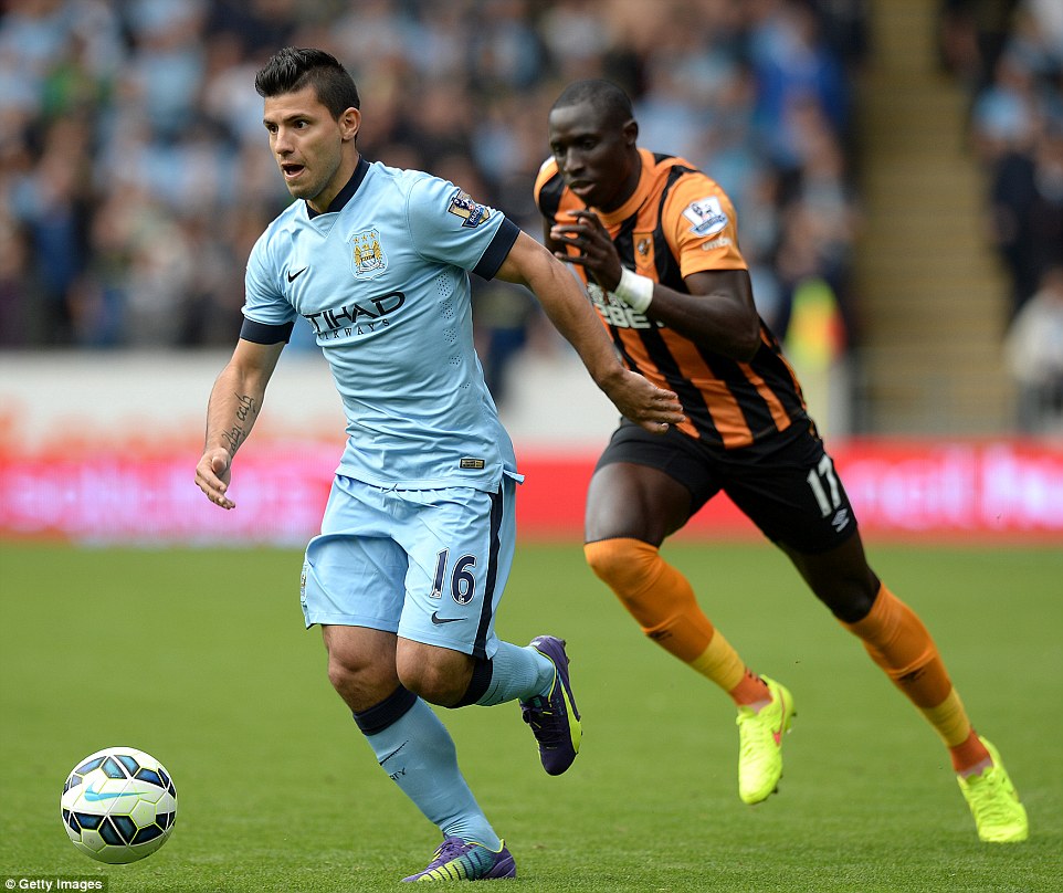 سرخیو آگرو|هال سیتی 2-4 منچسترسیتی /لیگ جزیره