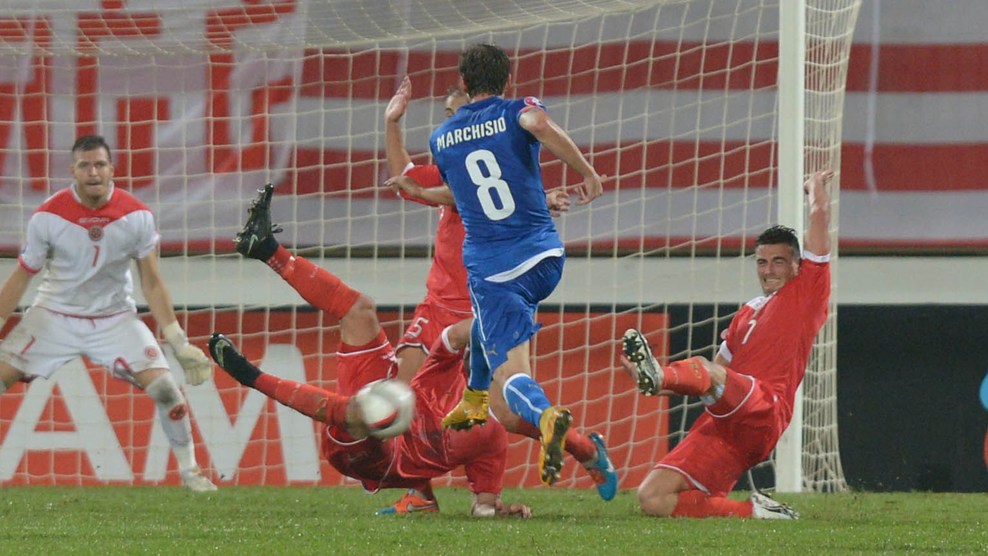 کلودیو ماركيزيو|مالت 0-1 ایتالیا / مقدماتی یورو 2016