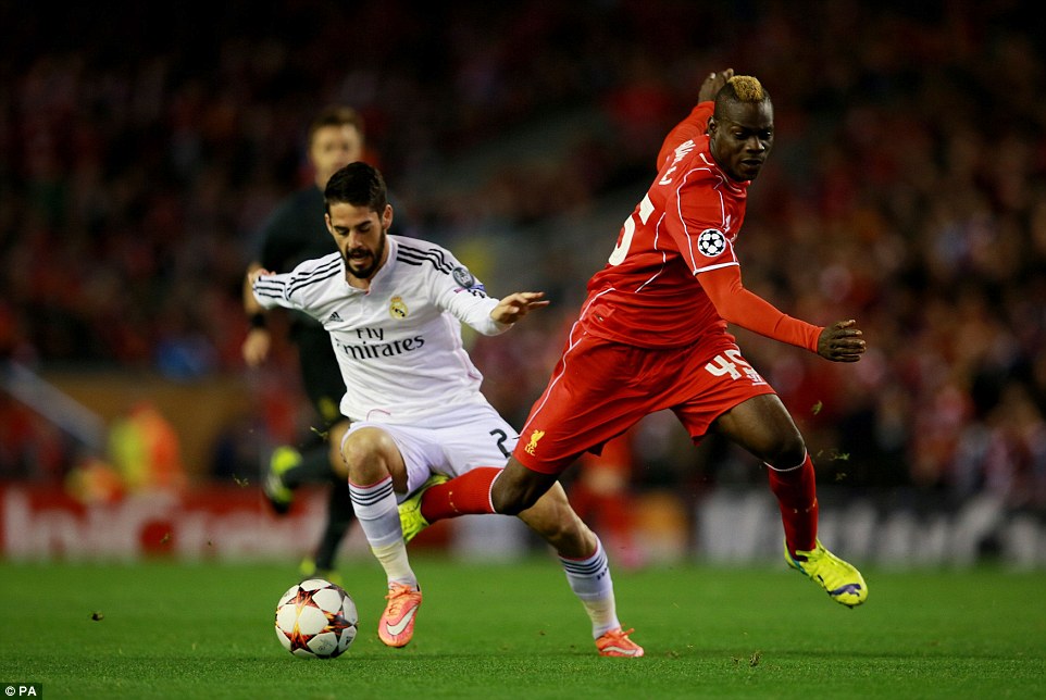 ماریو بالوتلی - ایسکو|لیورپول 0 - 3 رئال مادرید / لیگ قهرمانان