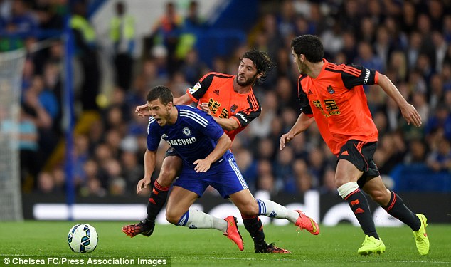 ادن هازرد|چلسی 2-0 رئال سوسیداد / دیدار دوستانه