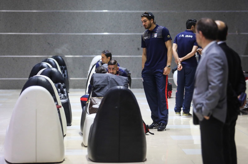 ایران|استراحت بازیکنان تیم ملی برای اماده شدن برای سفر