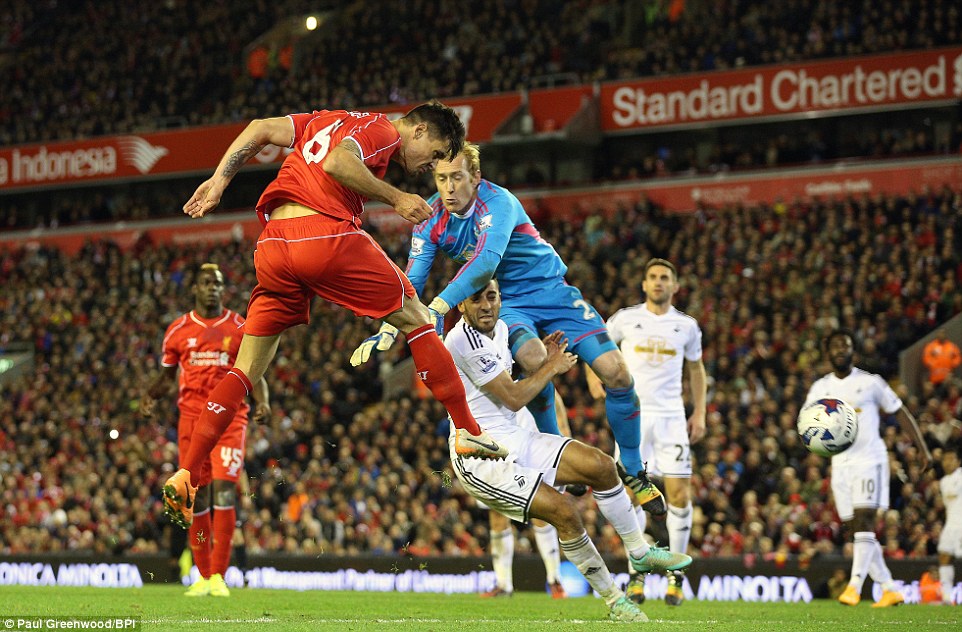 دجان لورن|لیورپول 2 - 1 سوانسی / جام اتحادیه