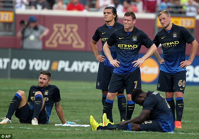 منچسترسیتی|منچسترسیتی 2-2 المپیاکوس / گینس کاپ