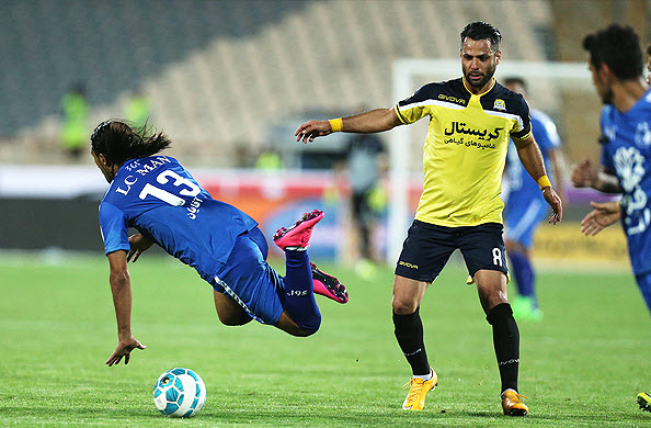 کرار جاسم محمد|استقلال تهران 3 - 3 راه آهن / لیگ برتر