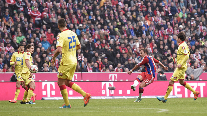 ماریو گوتزه|بایرن مونیخ 4 - 0 هوفنهايم /  بوندسلیگا