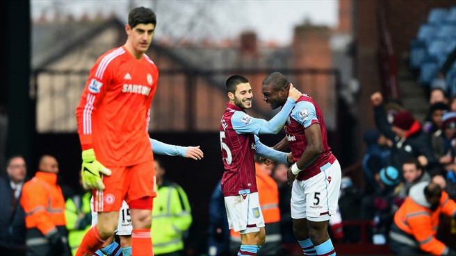 جورز اوكور|آستون ویلا 1 - 2 چلسی / لیگ جزیره