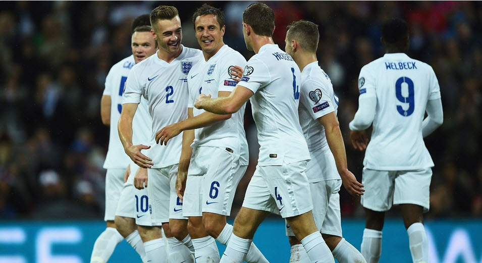 جردن هندرسون - کالوم چمبرز|انگلیس 5-0 سن مارینو / مقدماتی یورو 2016