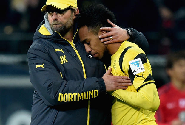 امریک اوباميانگ - یورگن کلوپ|اینتراخت فرانکفورت 2 - 0 بوروسيا دورتموند / بوندسلیگا