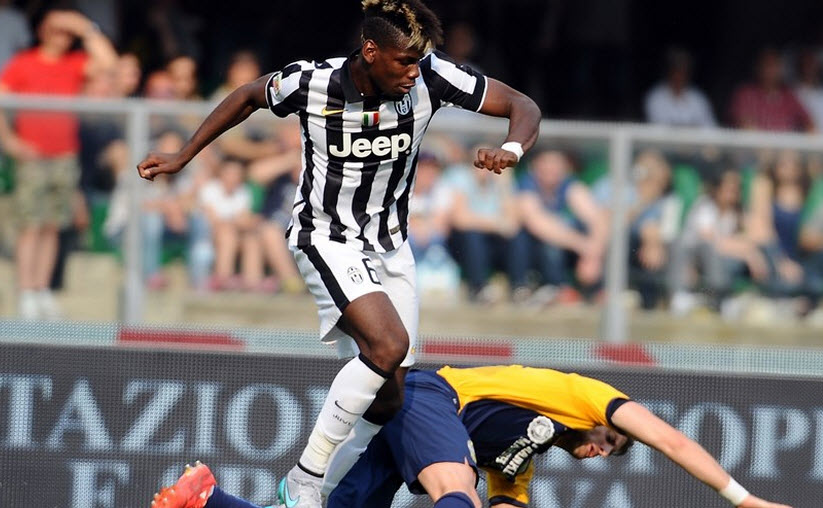 پل پوگبا|هلاس ورونا 2 - 2 یوونتوس / سری آ