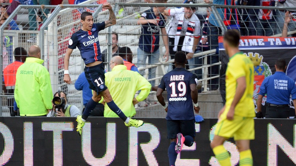 آنخل فابین دی ماریا|نانت 1 - 4 پاریس سن ژرمن / لوشامپیونه