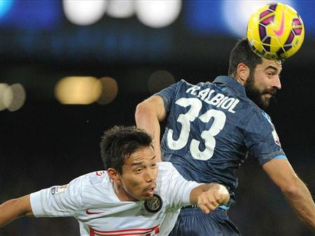 يوتو ناگاتومو|ناپولی 1 - 0 اینترمیلان / جام حذفی ایتالیا