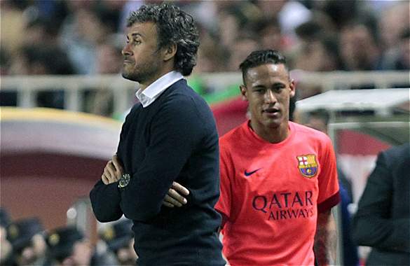 نیمار|سه ویا 2 - 2 بارسلونا / لالیگا