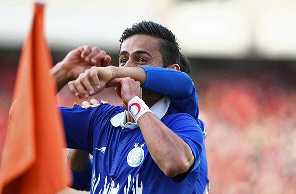 امید ابراهیمی|استقلال تهران 1 - 4 تراکتورسازی تبریز / لیگ برتر