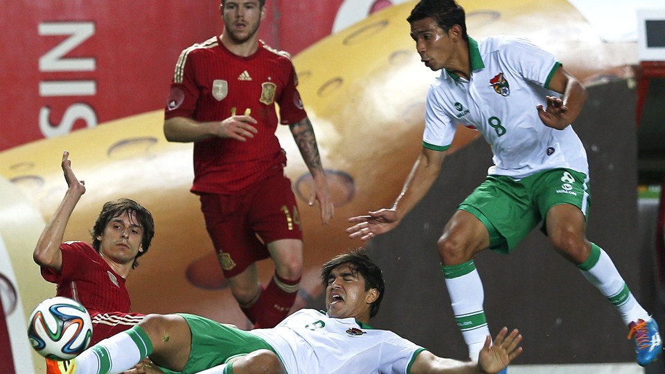 آندر ایتوراسپه|اسپانیا 2-0 بولیوی