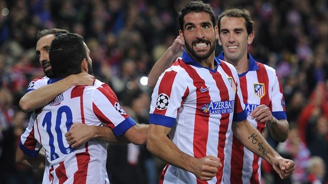 رائول گارسیا|اتلتیکو مادرید 4 - 0 المپیاکوس / لیگ قهرمانان