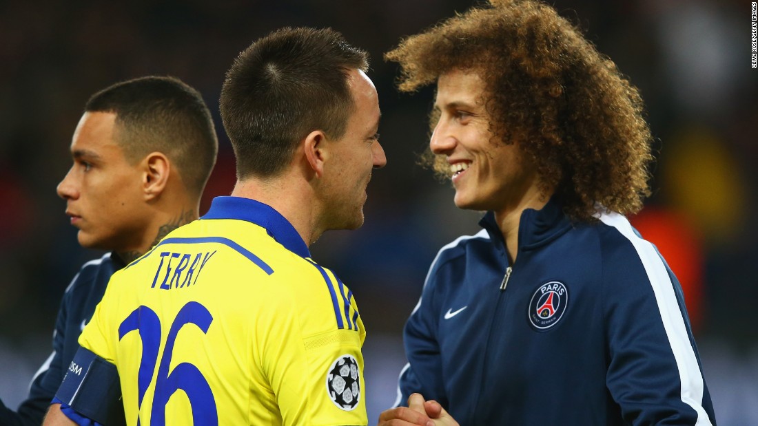 داوید لوئیز - جان تری|پاریس سن ژرمن 1 - 1 چلسی / لیگ قهرمانان اروپا