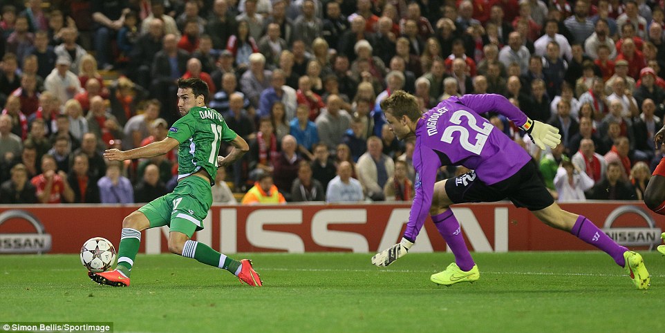 دانیل آبالو|لیورپول 2-1  لودوگورتس / لیگ قهرمانان