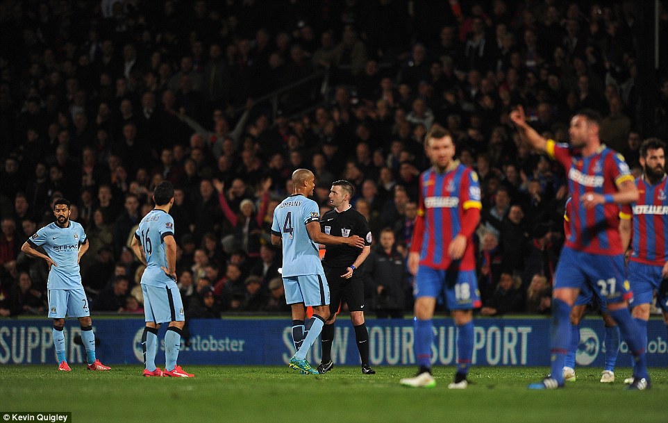 وینسنت کمپانی|کریستال پالاس 2 - 1 منچستر سیتی / لیگ جزیره