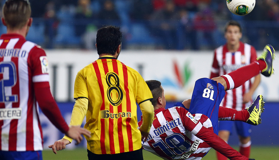 اتلتیکو مادرید ۲-۱ سنت آندرا/کوپا دل ری|برد با اختلاف کم اتلتیکو و صعود به مرحله بعد حذفی...