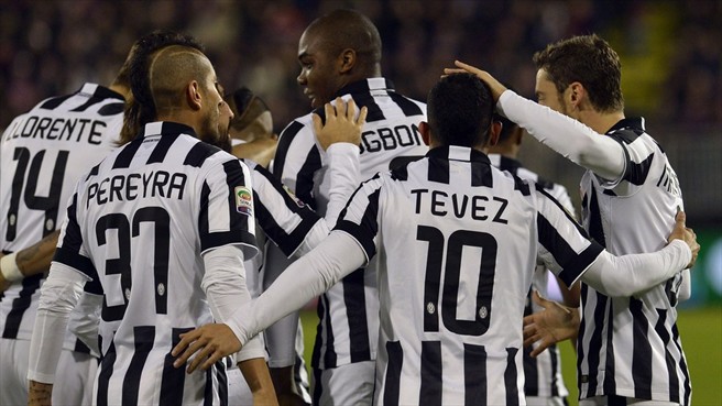 شادی شاگردان آلگری|کالیاری 1 - 3 یوونتوس / سری آ