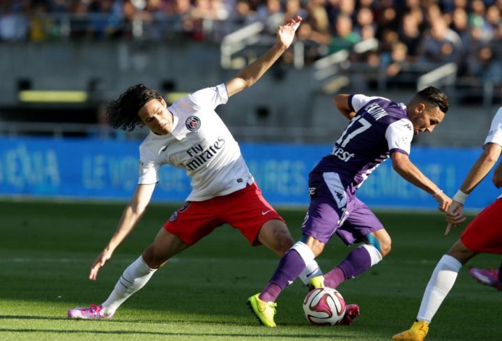 ادینسون کاوانی|تولوز 1 - 1 پاریس‌سن‌ژرمن/ لوشامپیونه