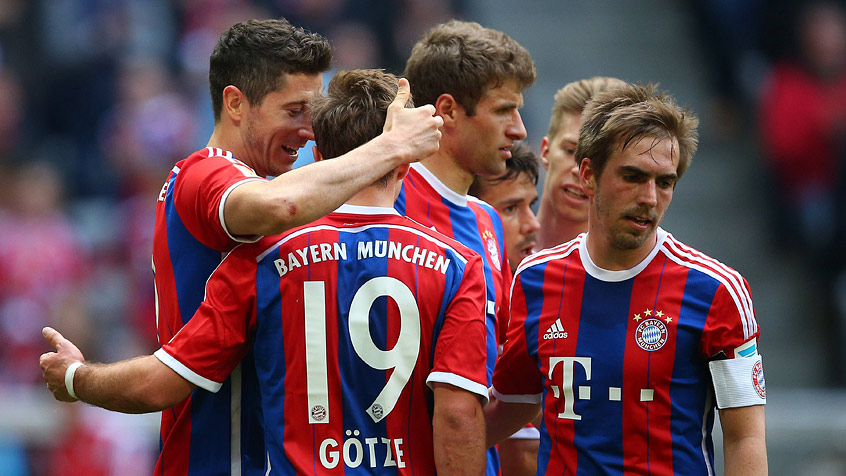 ماریو گوتزه|بایرن مونیخ 3 - 0 اینتراخت فرانکفورت / بوندسلیگا