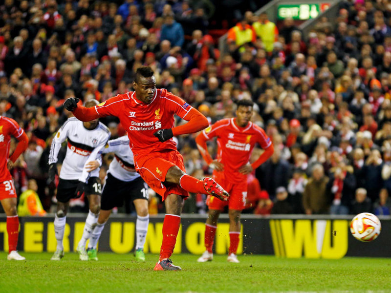 ماریو بالوتلی|لیورپول 1 - 0 بشيكتاش / لیگ اروپا