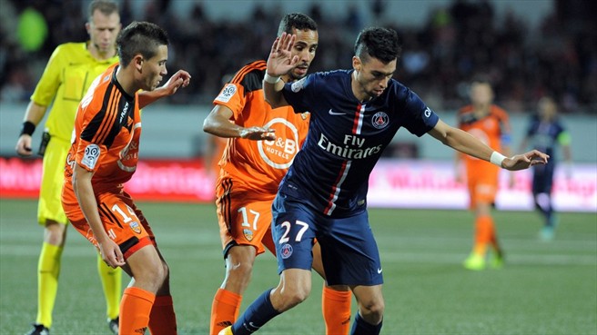 خاویر پاستوره|لورين 1 - 2 پاریس سن ژرمن / لوشامپینه