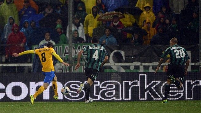 کلودیو ماركيزيو|ارسال دیدنی مارچیسیو روی در دوازه ساسولو